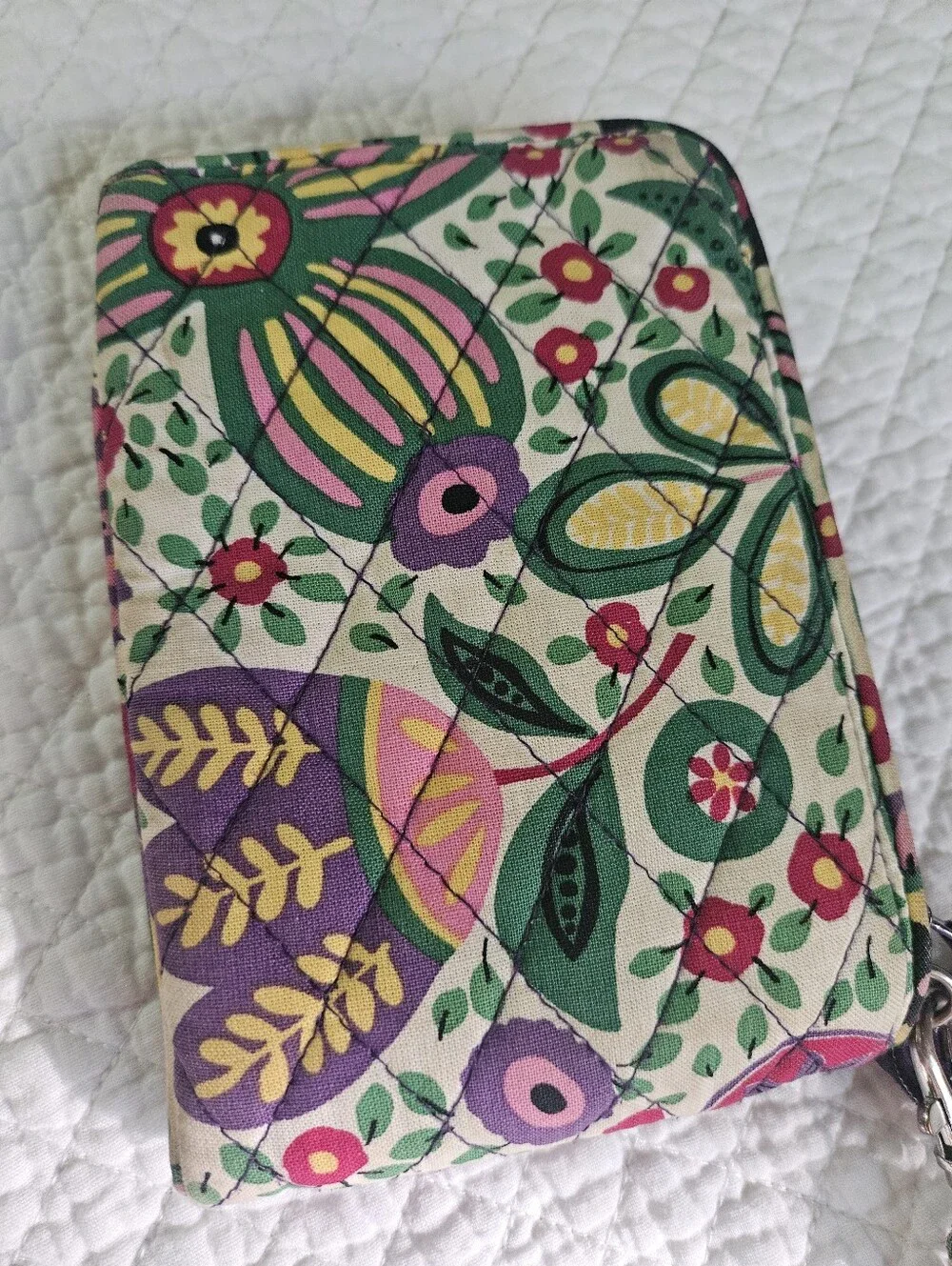 Vera Bradley Viva la Vera Double ID Wristlet Wallet